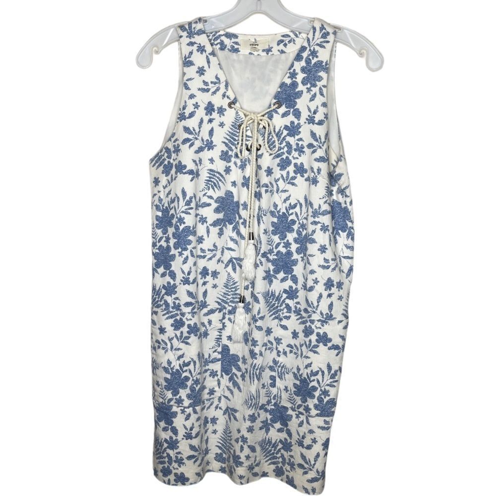 Entro Floral Dress Blue